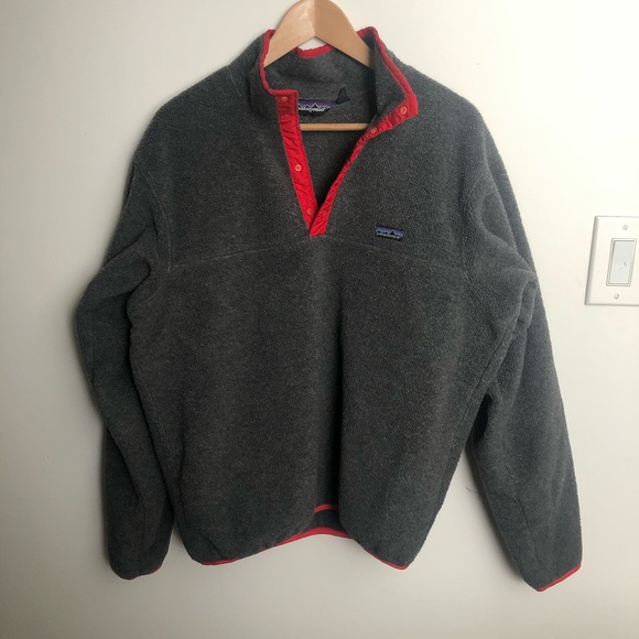 Vintage Patagonia Snap T Fleece - L - Late 90s USA - Picture 1 of 5